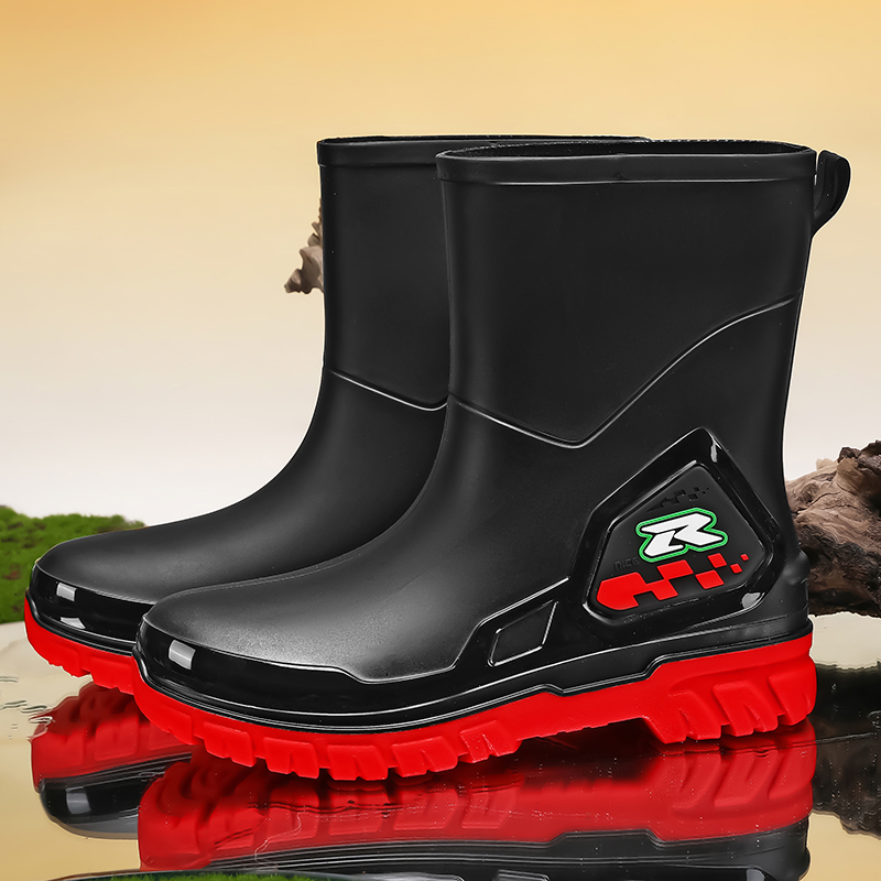 Men's high-top casual rain boo - Fishing Boots recension och pris