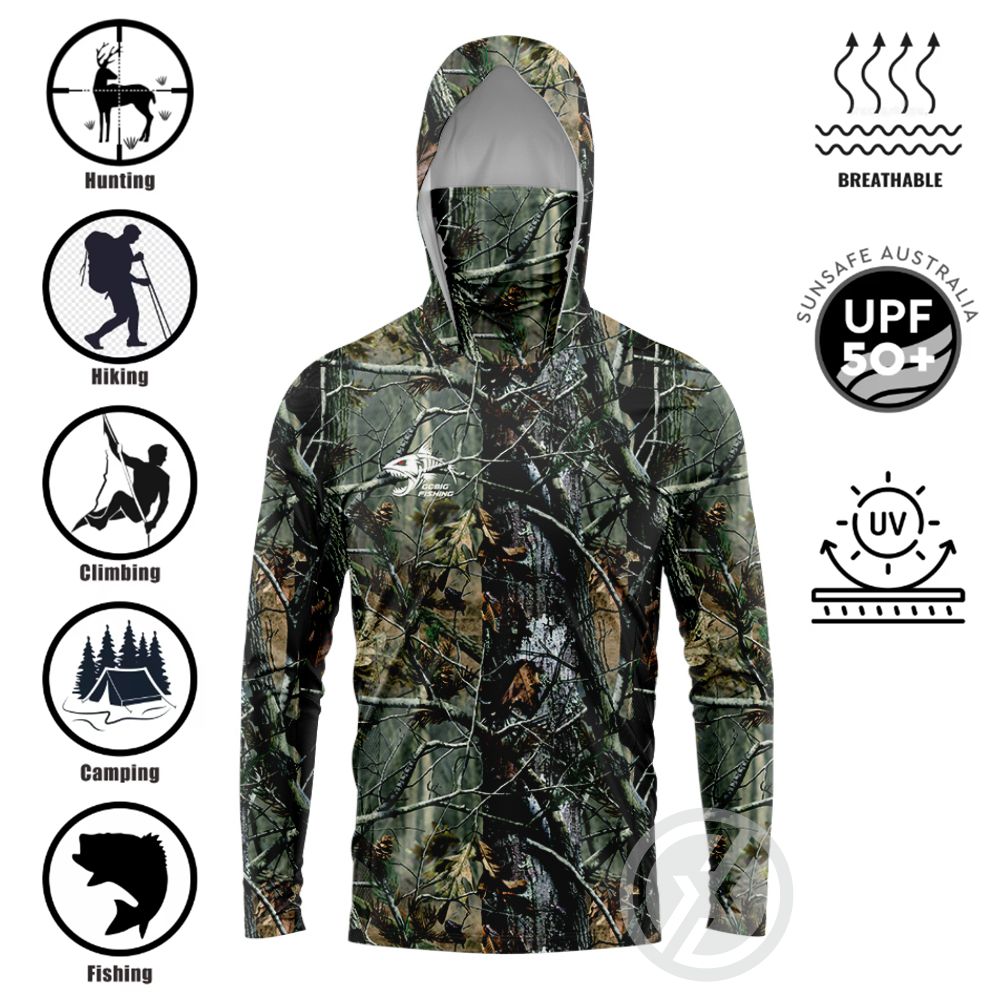 Mens Outdoor Long Sleeve Fishi - Fishing Hoodie recension och pris