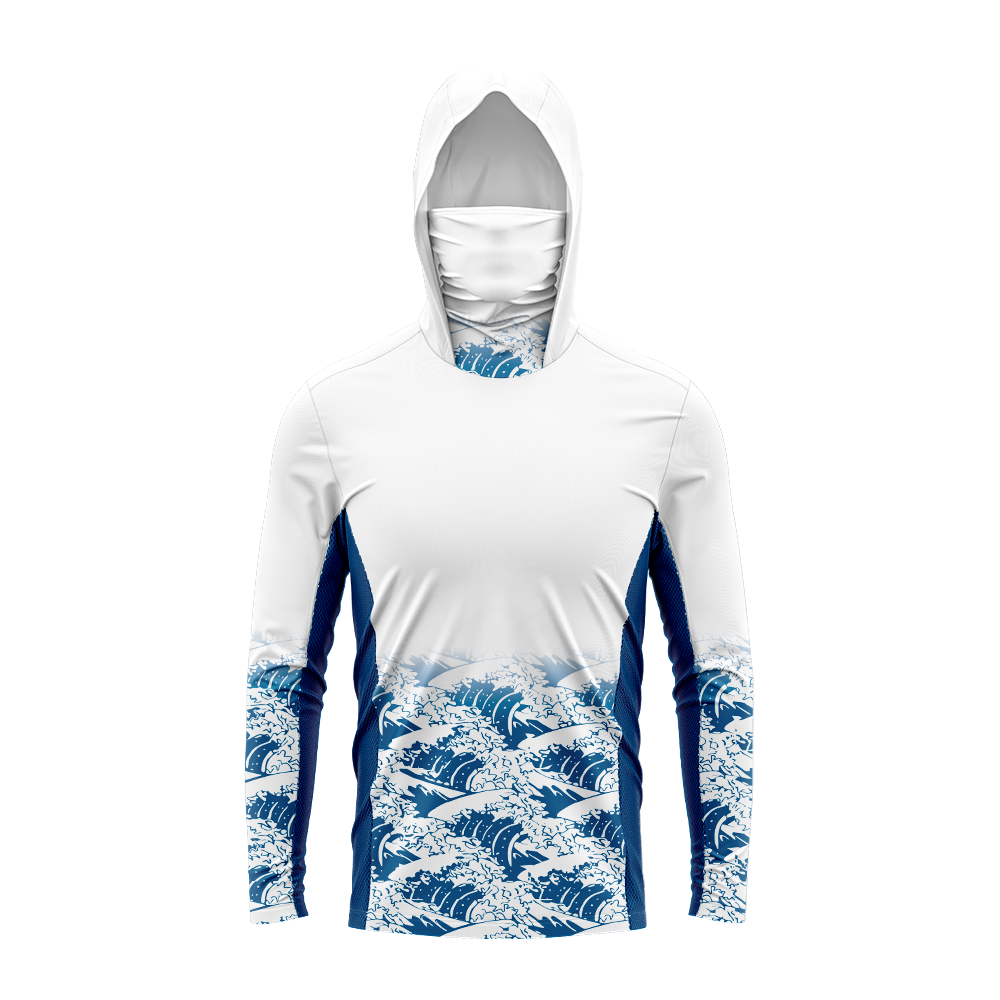 Men UPF50+ Sun Protection Fish - Fishing Hoodie recension och pris