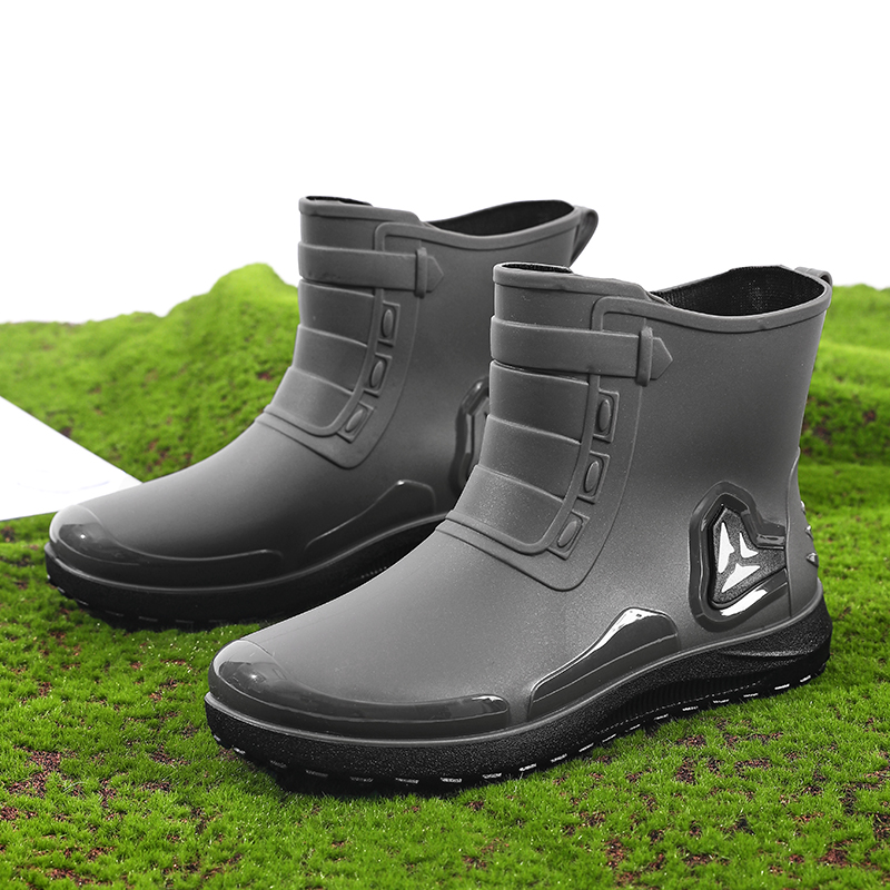 Men's casual rain boots four s - Fishing Boots recension och pris