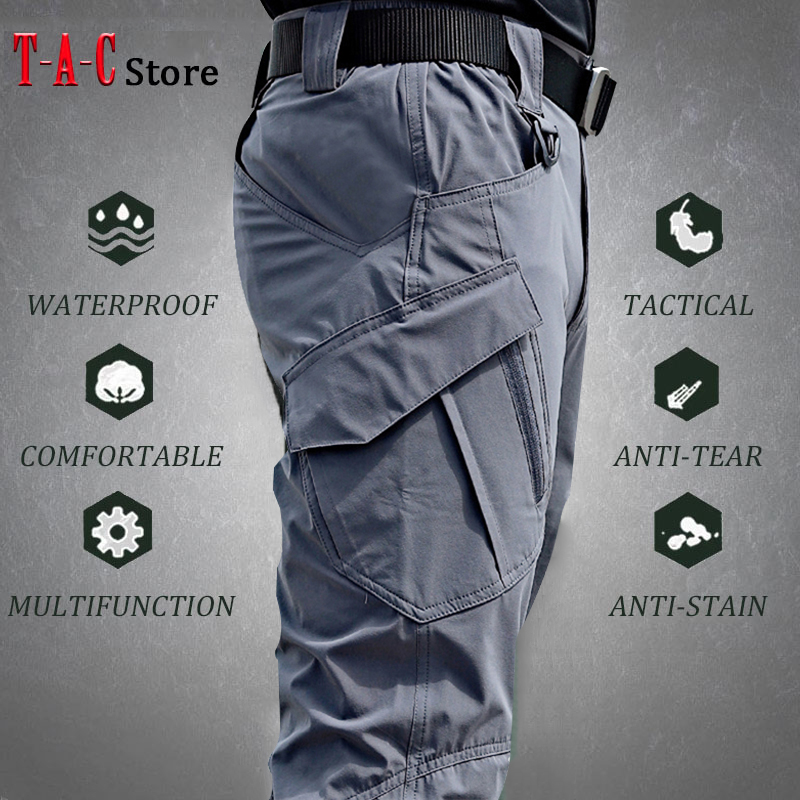 Tactical Cargo Pants Men Outdo - Fishing Pants Waterproof recension och pris